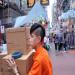 Market street in Hong Kong island