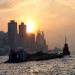 Sunset on Hong Kong island